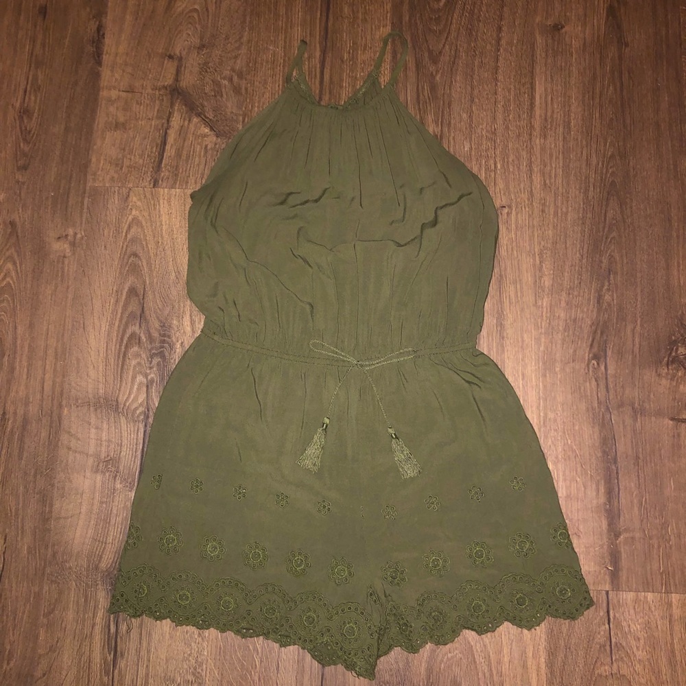 Olive Romper